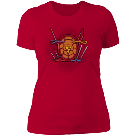 T-Shirts Red / S Cowabunga Women's Premium T-Shirt