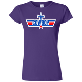T-Shirts Purple / S Cowboy Bebop Junior Slimmer-Fit T-Shirt