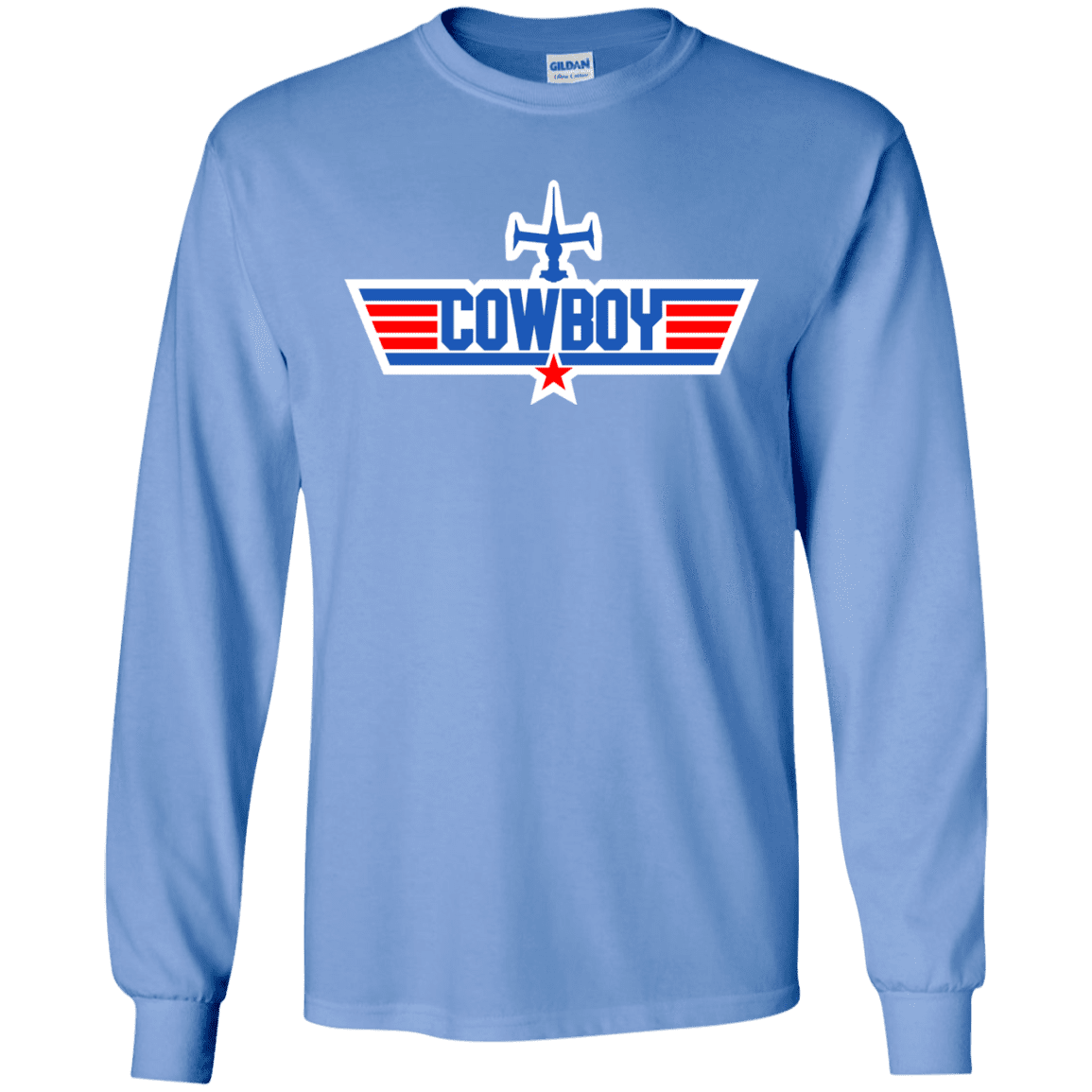 T-Shirts Carolina Blue / S Cowboy Bebop Men's Long Sleeve T-Shirt