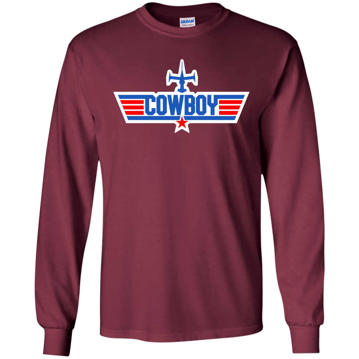 T-Shirts Maroon / S Cowboy Bebop Men's Long Sleeve T-Shirt