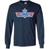 T-Shirts Navy / S Cowboy Bebop Men's Long Sleeve T-Shirt