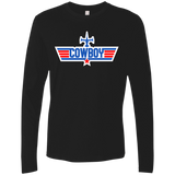 T-Shirts Black / S Cowboy Bebop Men's Premium Long Sleeve