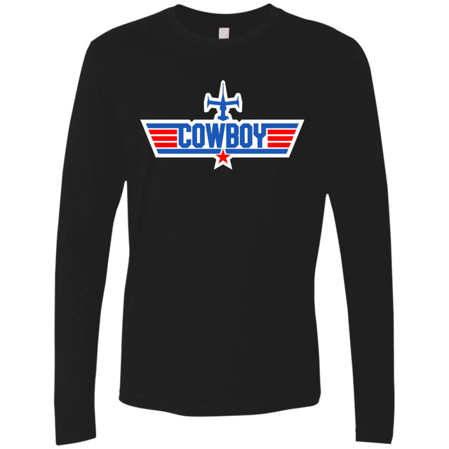 T-Shirts Black / S Cowboy Bebop Men's Premium Long Sleeve