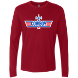 T-Shirts Cardinal / S Cowboy Bebop Men's Premium Long Sleeve
