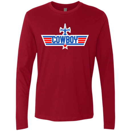 T-Shirts Cardinal / S Cowboy Bebop Men's Premium Long Sleeve