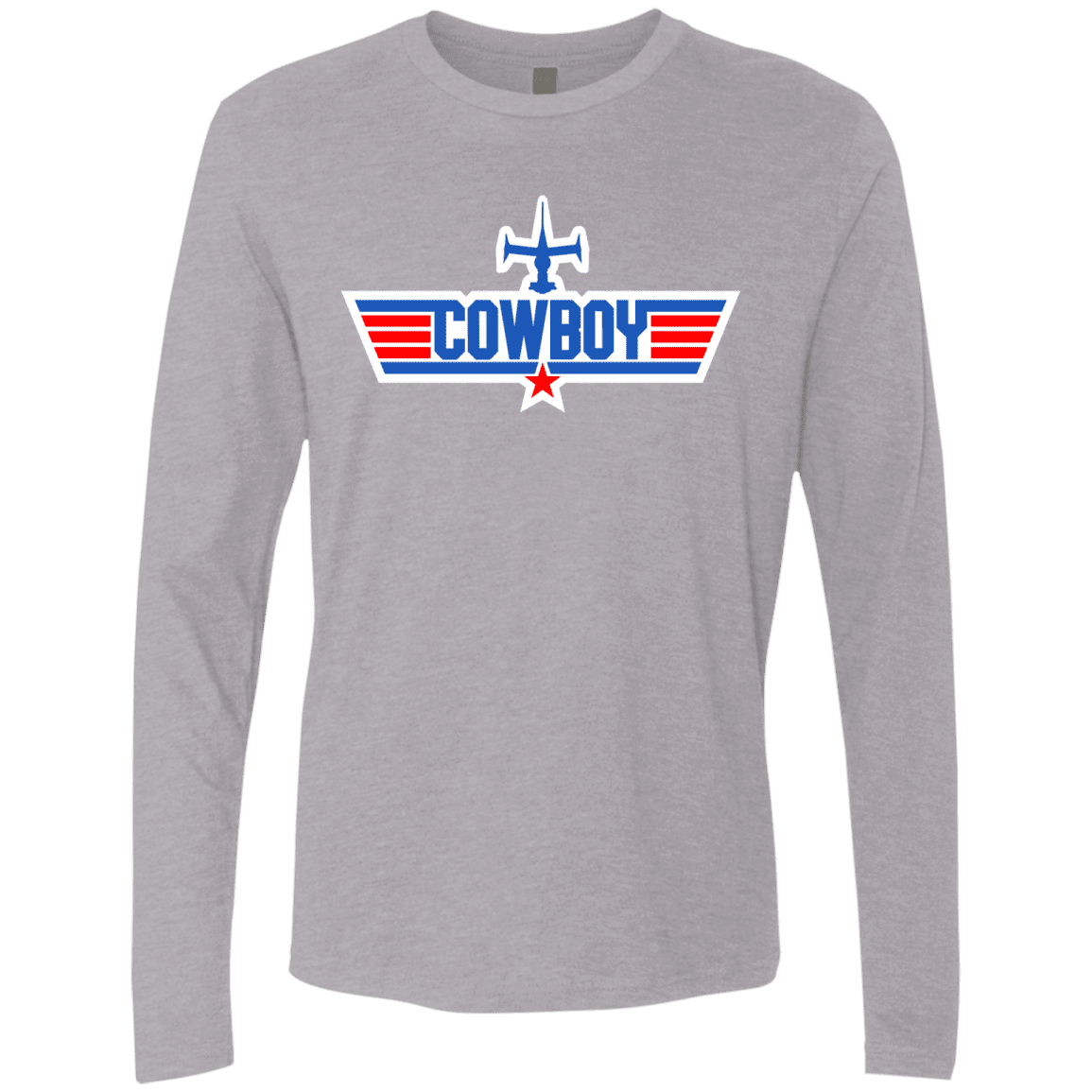 T-Shirts Heather Grey / S Cowboy Bebop Men's Premium Long Sleeve
