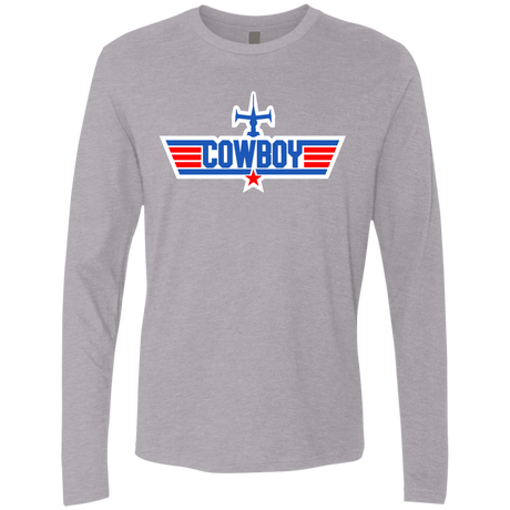 T-Shirts Heather Grey / S Cowboy Bebop Men's Premium Long Sleeve