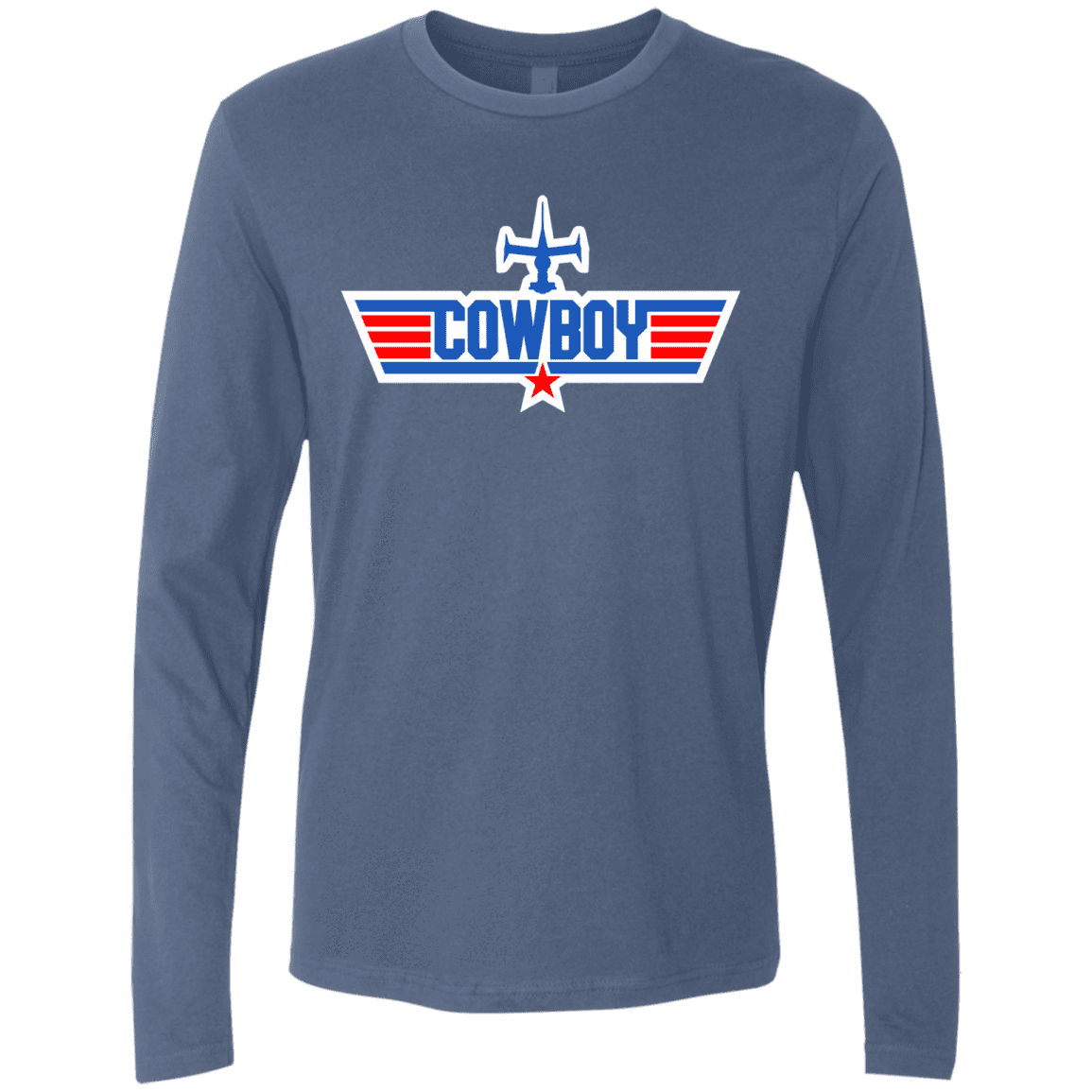 T-Shirts Indigo / S Cowboy Bebop Men's Premium Long Sleeve
