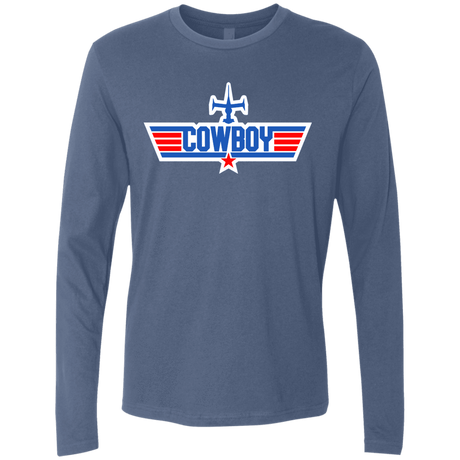 T-Shirts Indigo / S Cowboy Bebop Men's Premium Long Sleeve