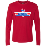 T-Shirts Red / S Cowboy Bebop Men's Premium Long Sleeve