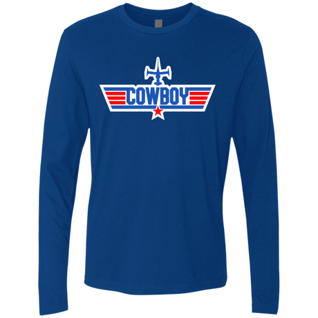 T-Shirts Royal / S Cowboy Bebop Men's Premium Long Sleeve
