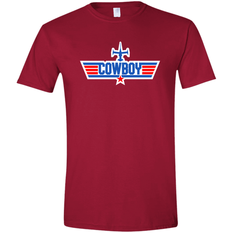 T-Shirts Cardinal Red / S Cowboy Bebop Men's Semi-Fitted Softstyle