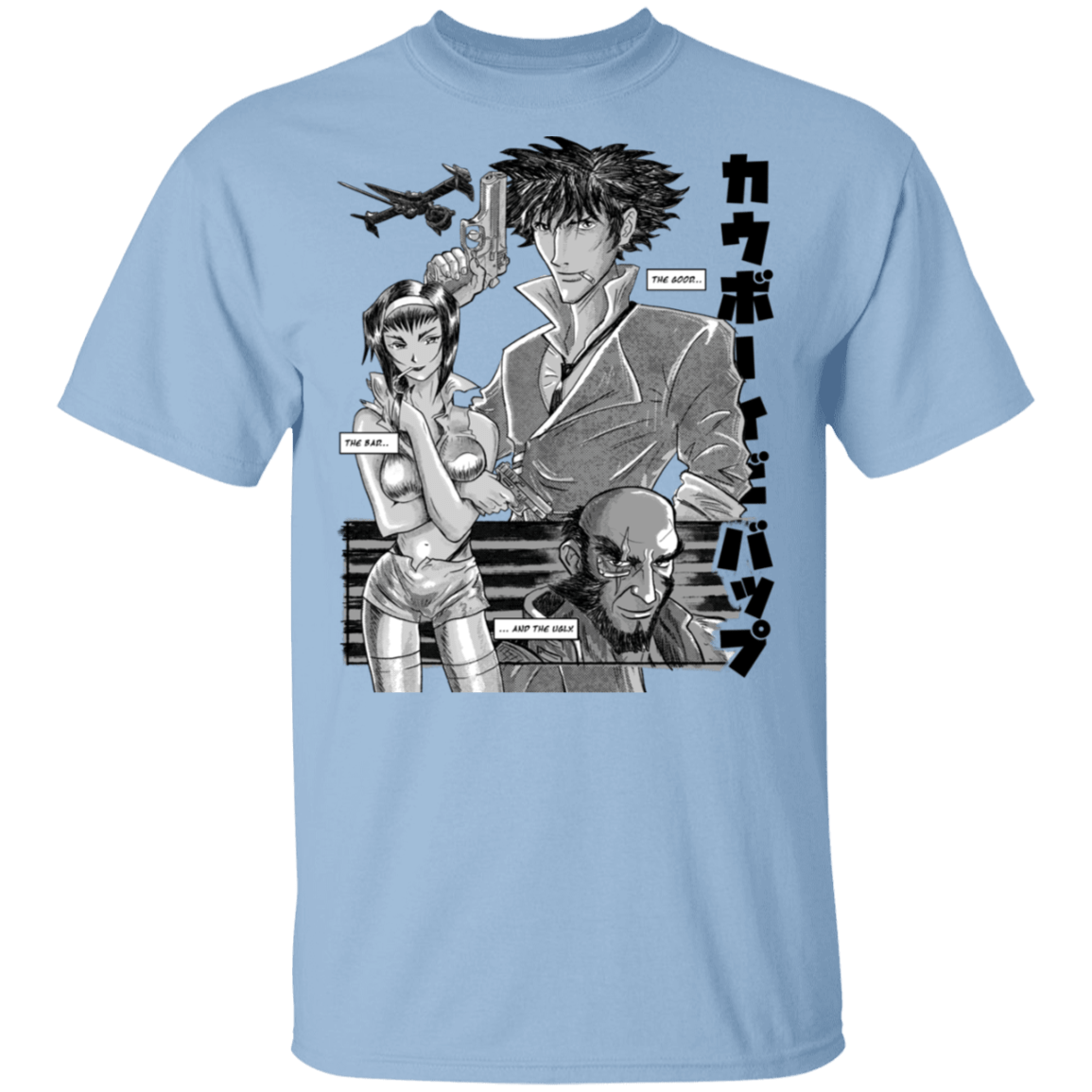 T-Shirts Light Blue / S Cowboy Bebop T-Shirt