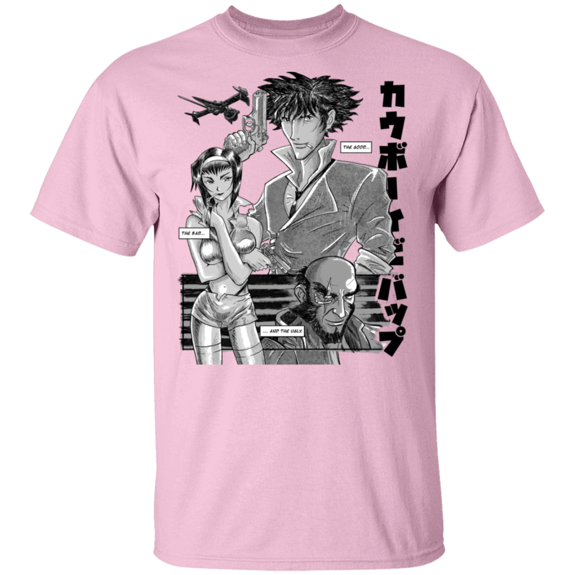 T-Shirts Light Pink / S Cowboy Bebop T-Shirt