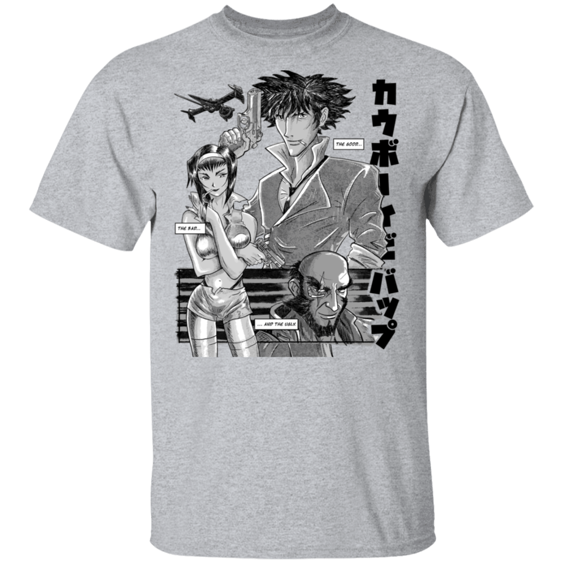 T-Shirts Sport Grey / S Cowboy Bebop T-Shirt