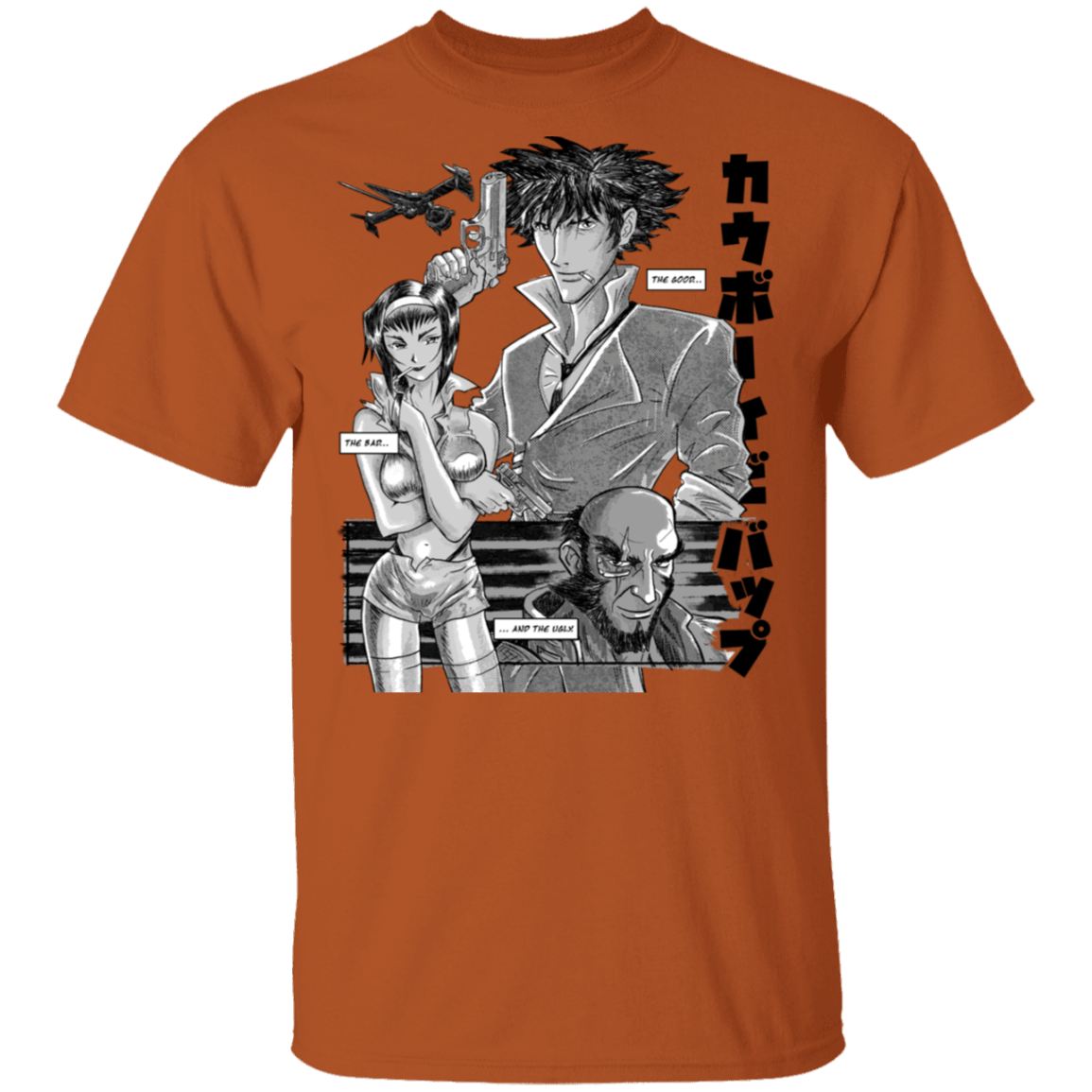 T-Shirts Texas Orange / S Cowboy Bebop T-Shirt