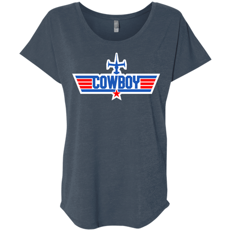 T-Shirts Indigo / X-Small Cowboy Bebop Triblend Dolman Sleeve