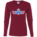 T-Shirts Cardinal / S Cowboy Bebop Women's Long Sleeve T-Shirt