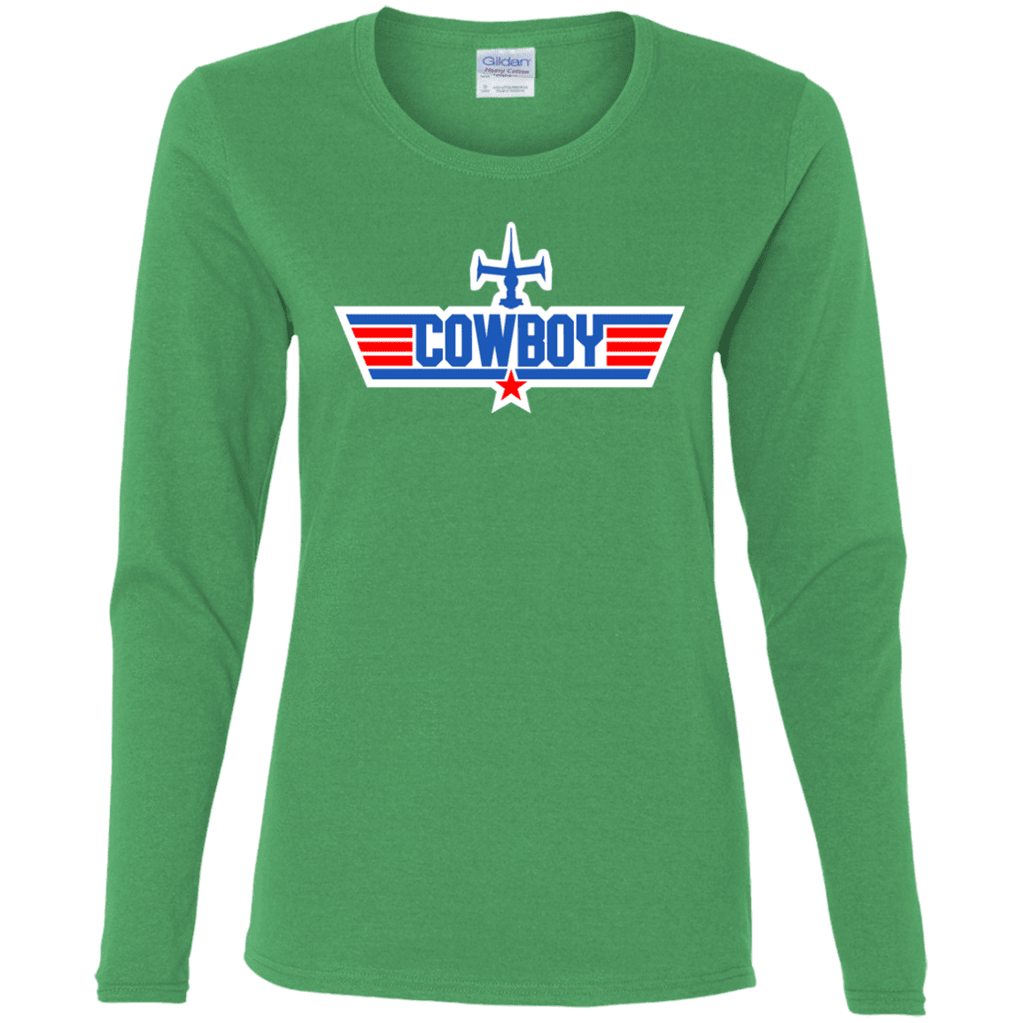 T-Shirts Irish Green / S Cowboy Bebop Women's Long Sleeve T-Shirt