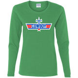 T-Shirts Irish Green / S Cowboy Bebop Women's Long Sleeve T-Shirt
