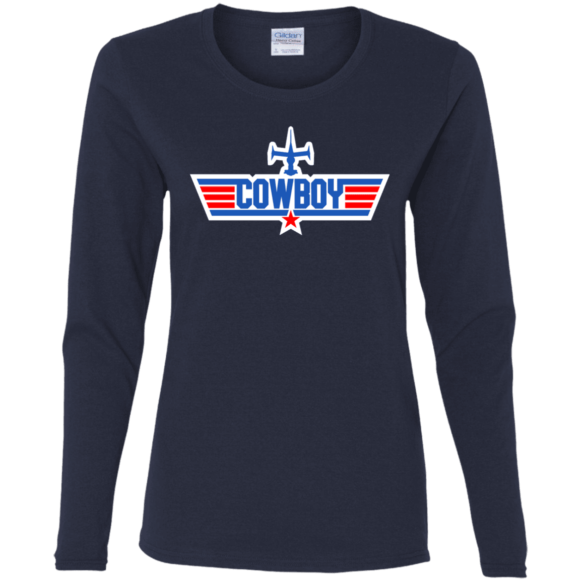 T-Shirts Navy / S Cowboy Bebop Women's Long Sleeve T-Shirt