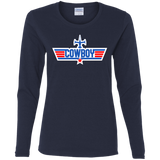 T-Shirts Navy / S Cowboy Bebop Women's Long Sleeve T-Shirt