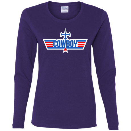 T-Shirts Purple / S Cowboy Bebop Women's Long Sleeve T-Shirt