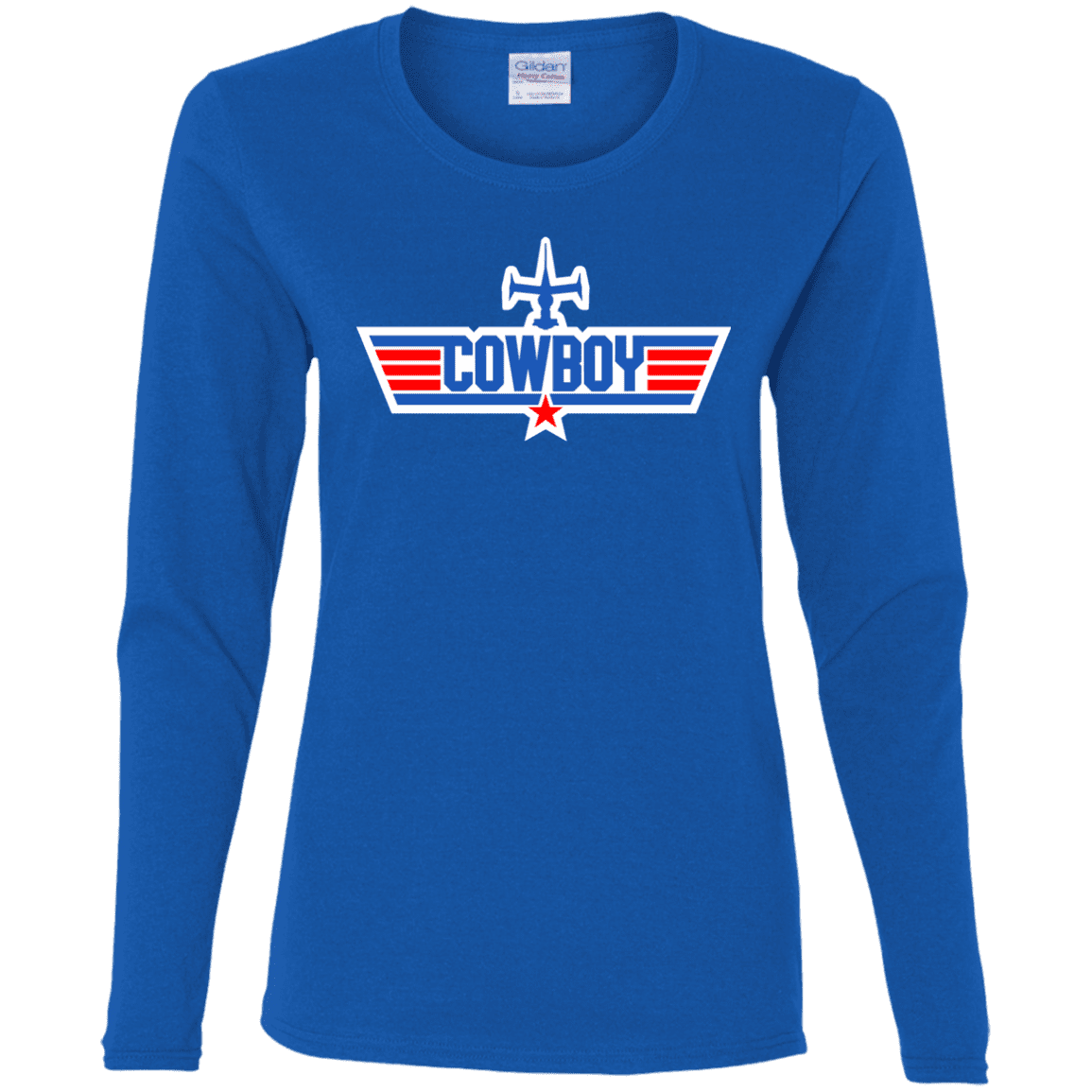 T-Shirts Royal / S Cowboy Bebop Women's Long Sleeve T-Shirt