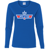 T-Shirts Royal / S Cowboy Bebop Women's Long Sleeve T-Shirt