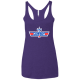 T-Shirts Purple Rush / X-Small Cowboy Bebop Women's Triblend Racerback Tank