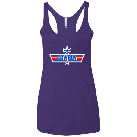 T-Shirts Purple Rush / X-Small Cowboy Bebop Women's Triblend Racerback Tank