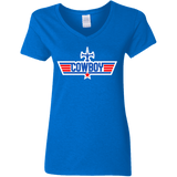 T-Shirts Royal / S Cowboy Bebop Women's V-Neck T-Shirt