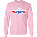 T-Shirts Light Pink / YS Cowboy Bebop Youth Long Sleeve T-Shirt