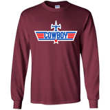 T-Shirts Maroon / YS Cowboy Bebop Youth Long Sleeve T-Shirt