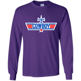 T-Shirts Purple / YS Cowboy Bebop Youth Long Sleeve T-Shirt