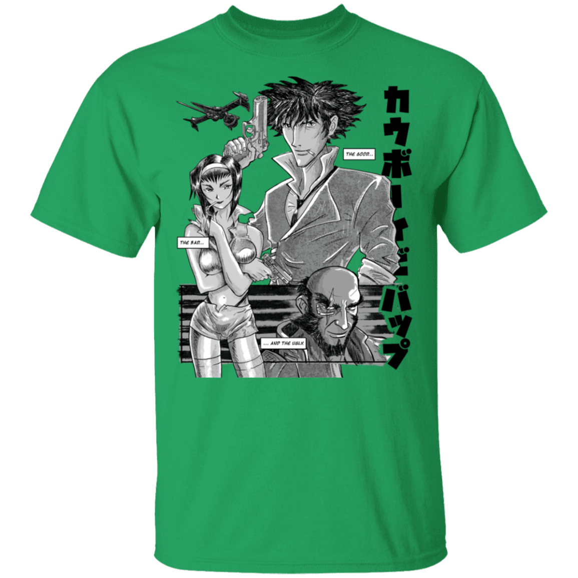 T-Shirts Irish Green / YXS Cowboy Bebop Youth T-Shirt
