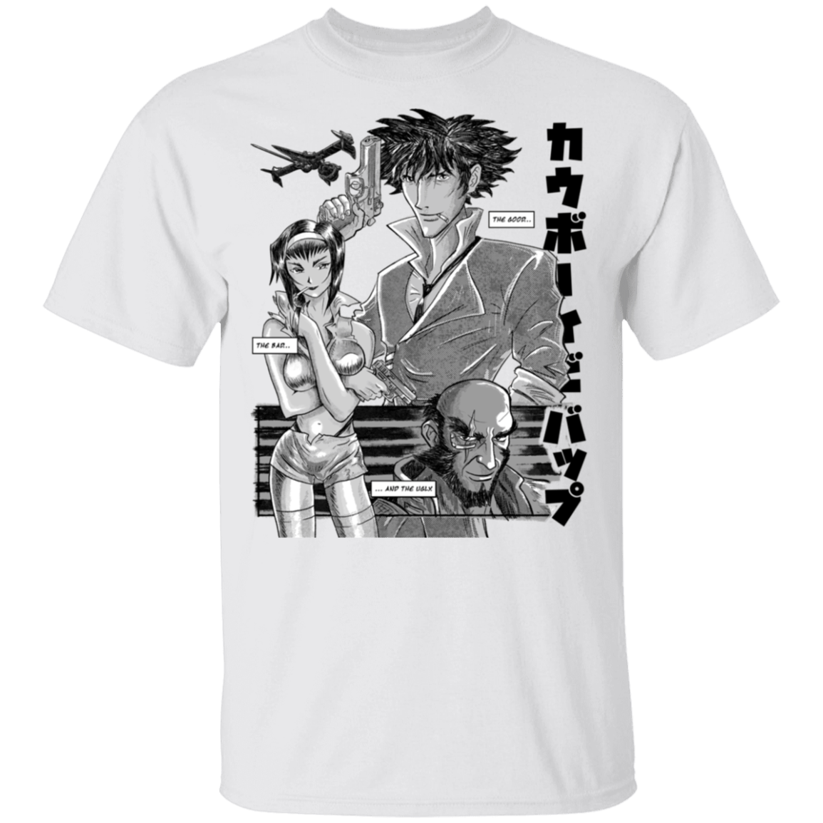 T-Shirts White / YXS Cowboy Bebop Youth T-Shirt