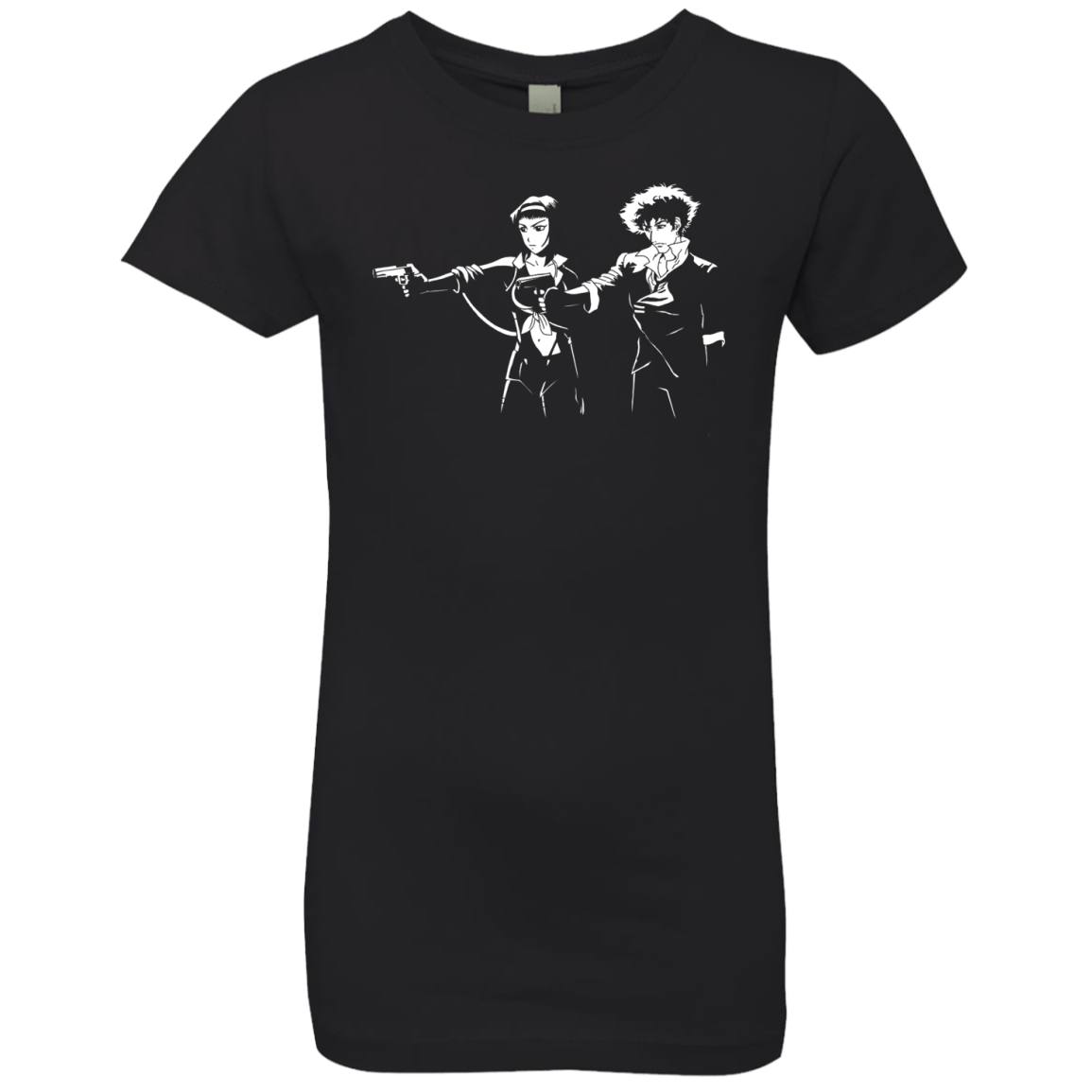 T-Shirts Black / YXS Cowboy Fiction Girls Premium T-Shirt