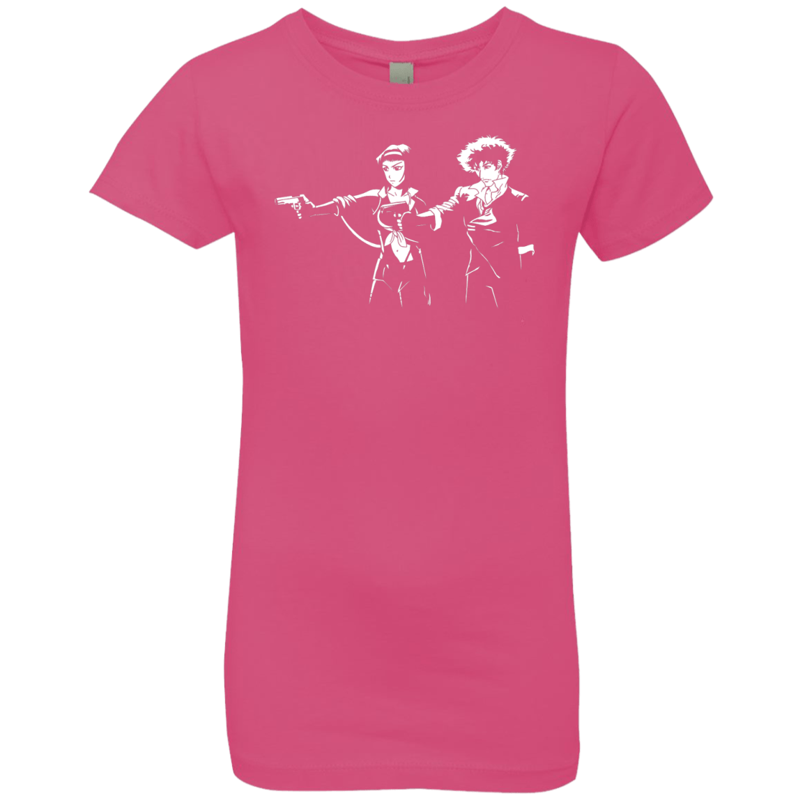 T-Shirts Hot Pink / YXS Cowboy Fiction Girls Premium T-Shirt