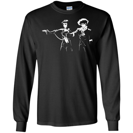 T-Shirts Black / S Cowboy Fiction Men's Long Sleeve T-Shirt
