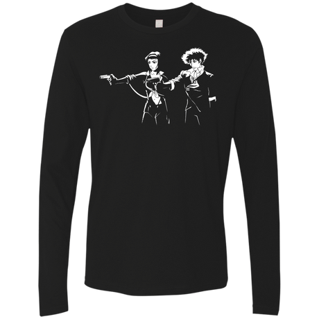 T-Shirts Black / S Cowboy Fiction Men's Premium Long Sleeve