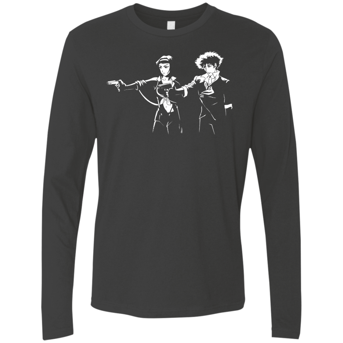 T-Shirts Heavy Metal / S Cowboy Fiction Men's Premium Long Sleeve