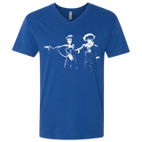 T-Shirts Royal / X-Small Cowboy Fiction Men's Premium V-Neck