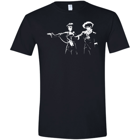 T-Shirts Black / X-Small Cowboy Fiction Men's Semi-Fitted Softstyle
