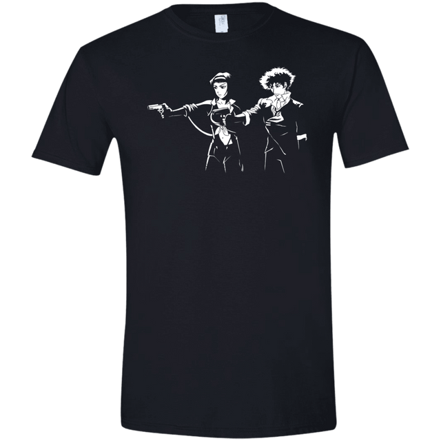 T-Shirts Black / X-Small Cowboy Fiction Men's Semi-Fitted Softstyle
