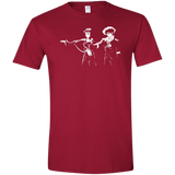 T-Shirts Cardinal Red / S Cowboy Fiction Men's Semi-Fitted Softstyle