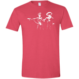 T-Shirts Heather Red / S Cowboy Fiction Men's Semi-Fitted Softstyle