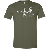 T-Shirts Military Green / S Cowboy Fiction Men's Semi-Fitted Softstyle