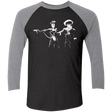 T-Shirts Vintage Black/Premium Heather / X-Small Cowboy Fiction Men's Triblend 3/4 Sleeve