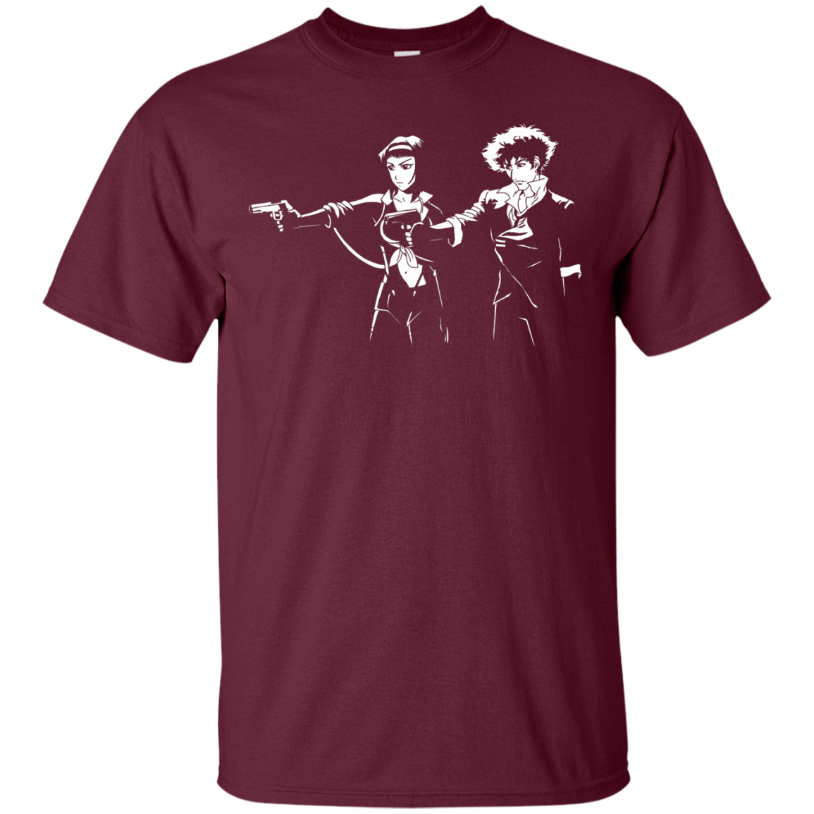T-Shirts Maroon / S Cowboy Fiction T-Shirt